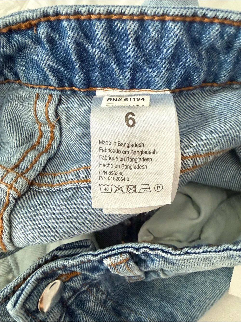 Women's Light Blue Denim Cutoff Shorts